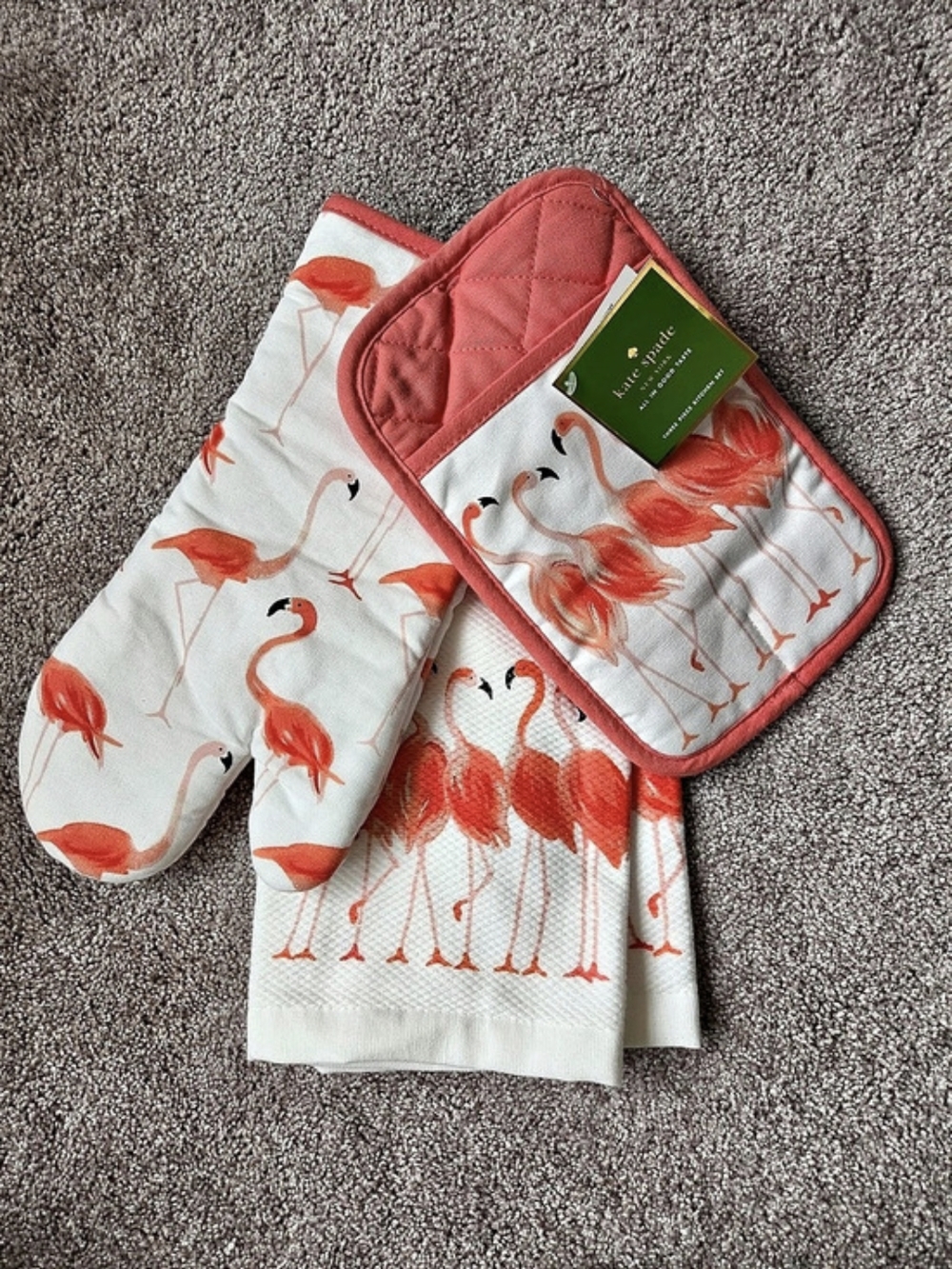 Kate Spade New York Flamingo 3-Piece Set